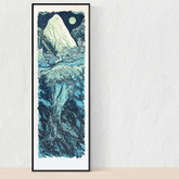Seabeast II 12" x 36" Silkscreen Print